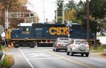 CSX GP38-2S #4418 on C964-28